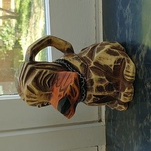 Vintage Napcoware Novelty Dog Piggy Bank signed M-6915